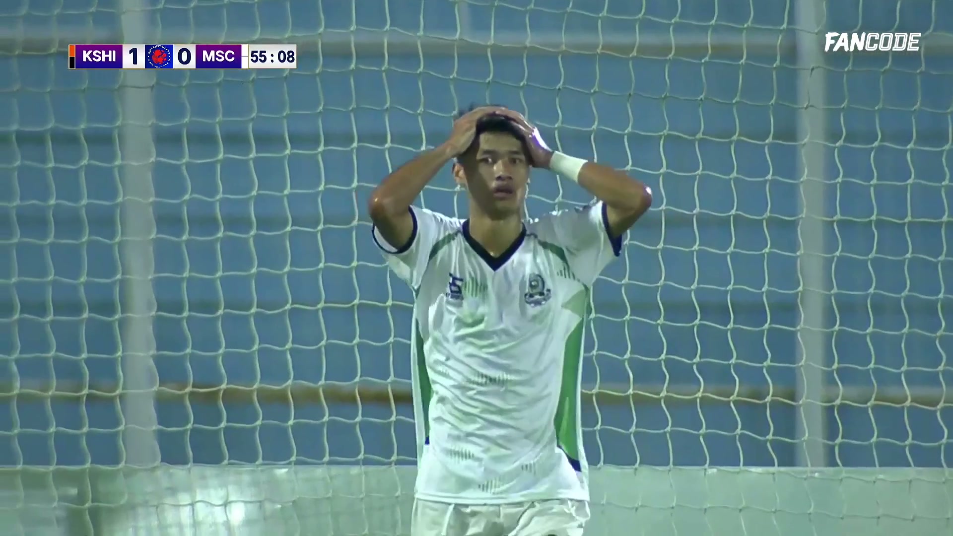 Chance! Lalngaihsaka Lalnuntluanga Hits Crossbar With Powerful