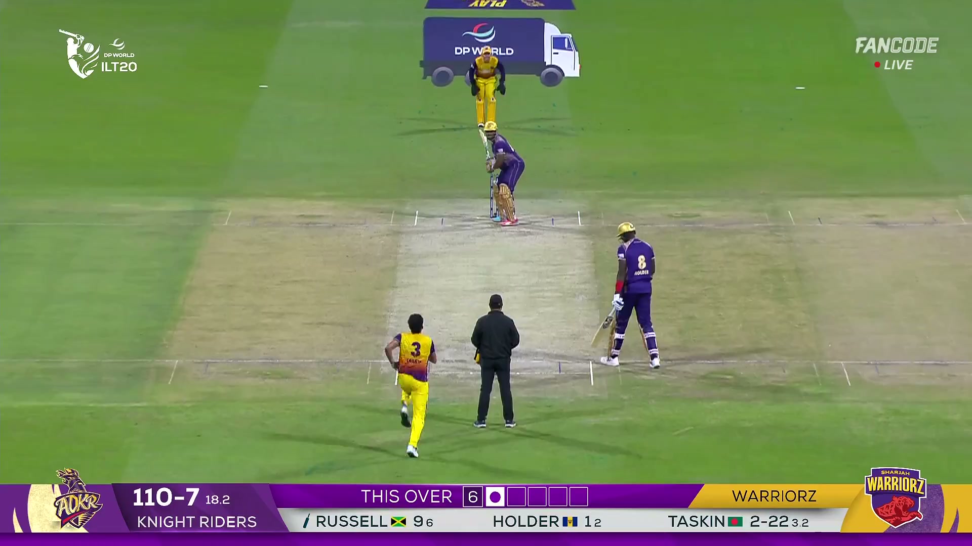 Six! Andre Russell Continues The Onslaught With A Wind-Assisted