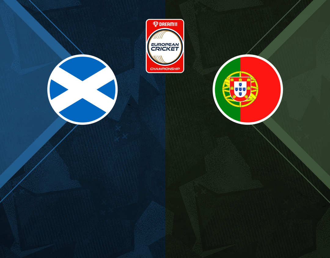 POR vs SCOXI Portugal beat Scotland XI by 18 runs. Watch Videos