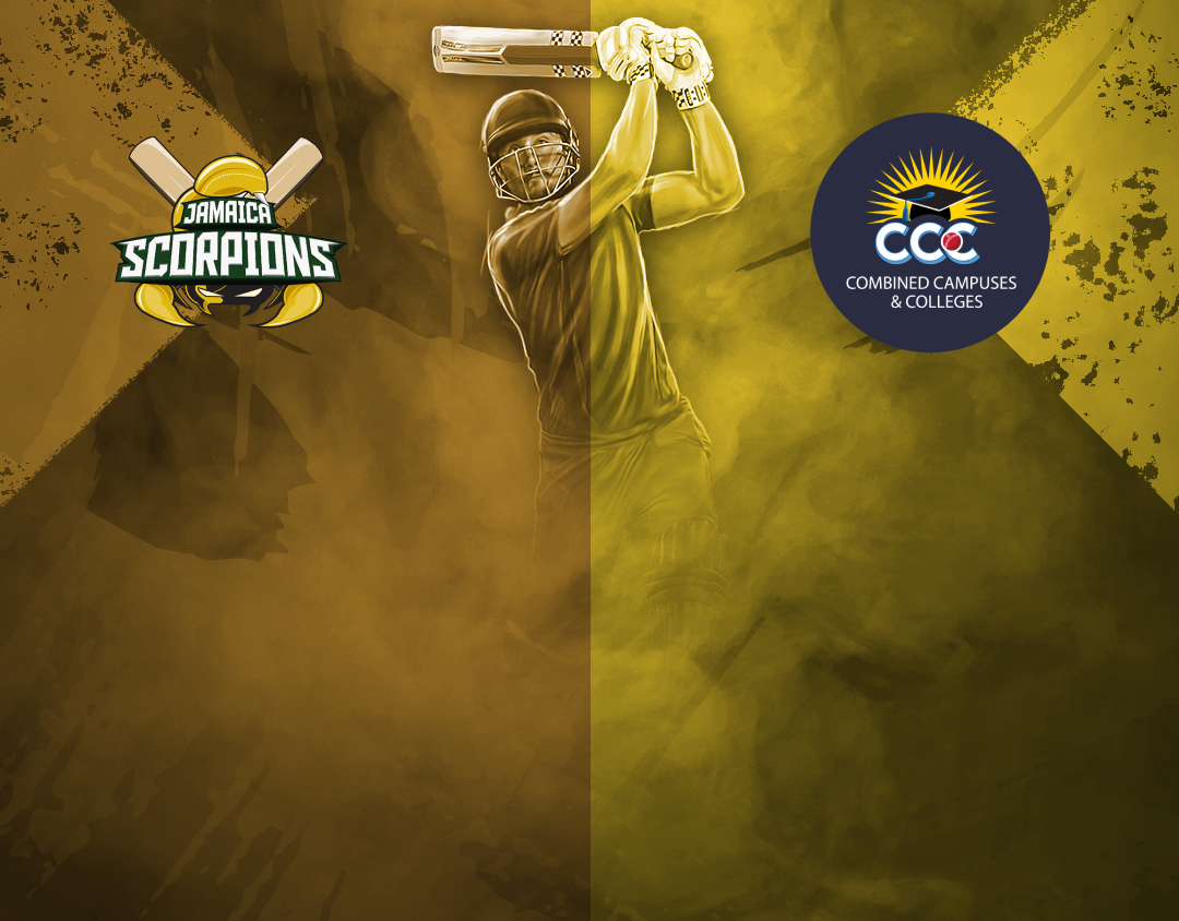 Jamaica Scorpions vs Combined Campuses and Colleges Match 19 Match Live