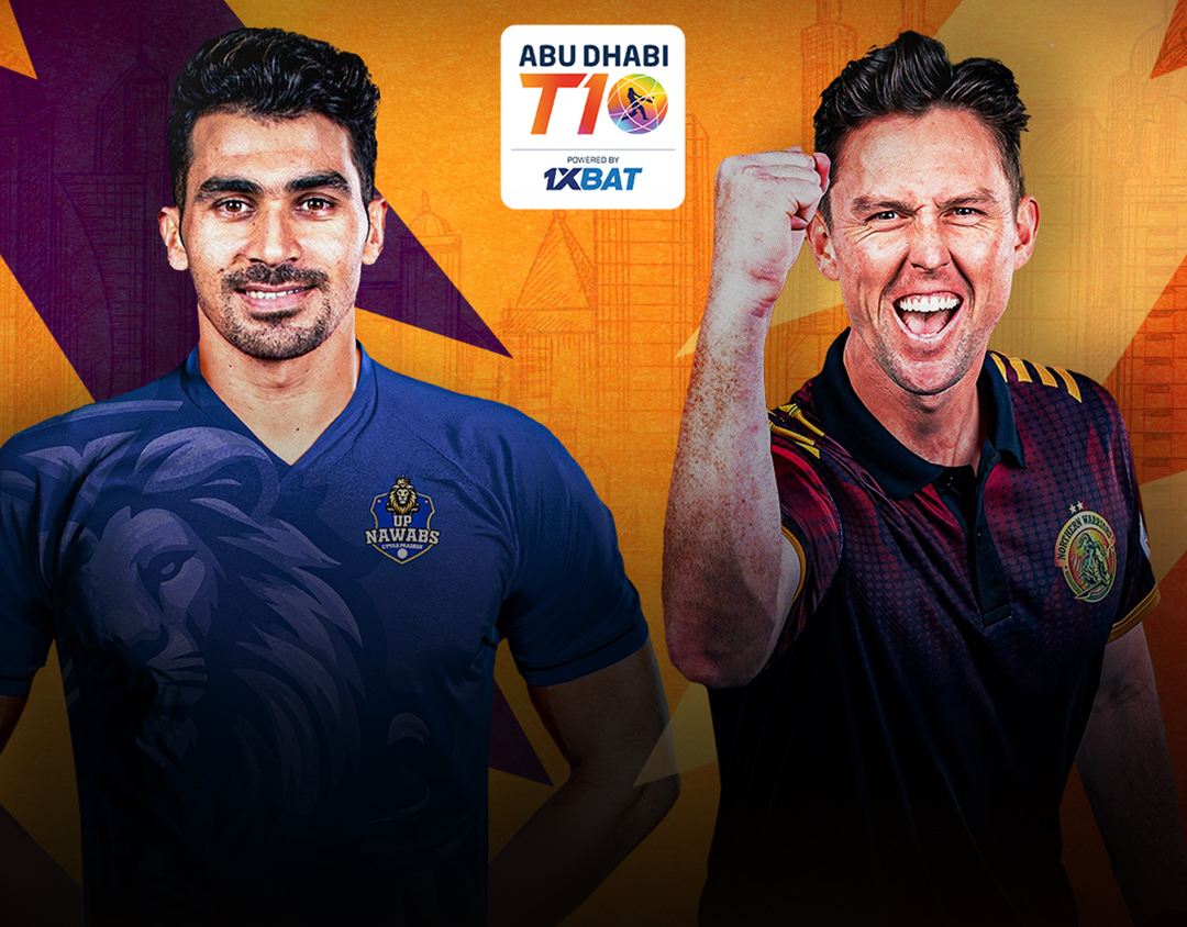 UP NAWABS vs NORTHERN WARRIORS 915 AM Watch Abu Dhabi T10 League 2024