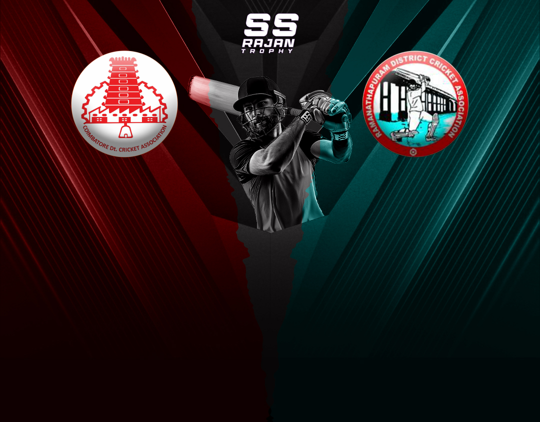 Coimbatore vs Ramanathapuram Match 1 Match Live Score TNCA S S Rajan