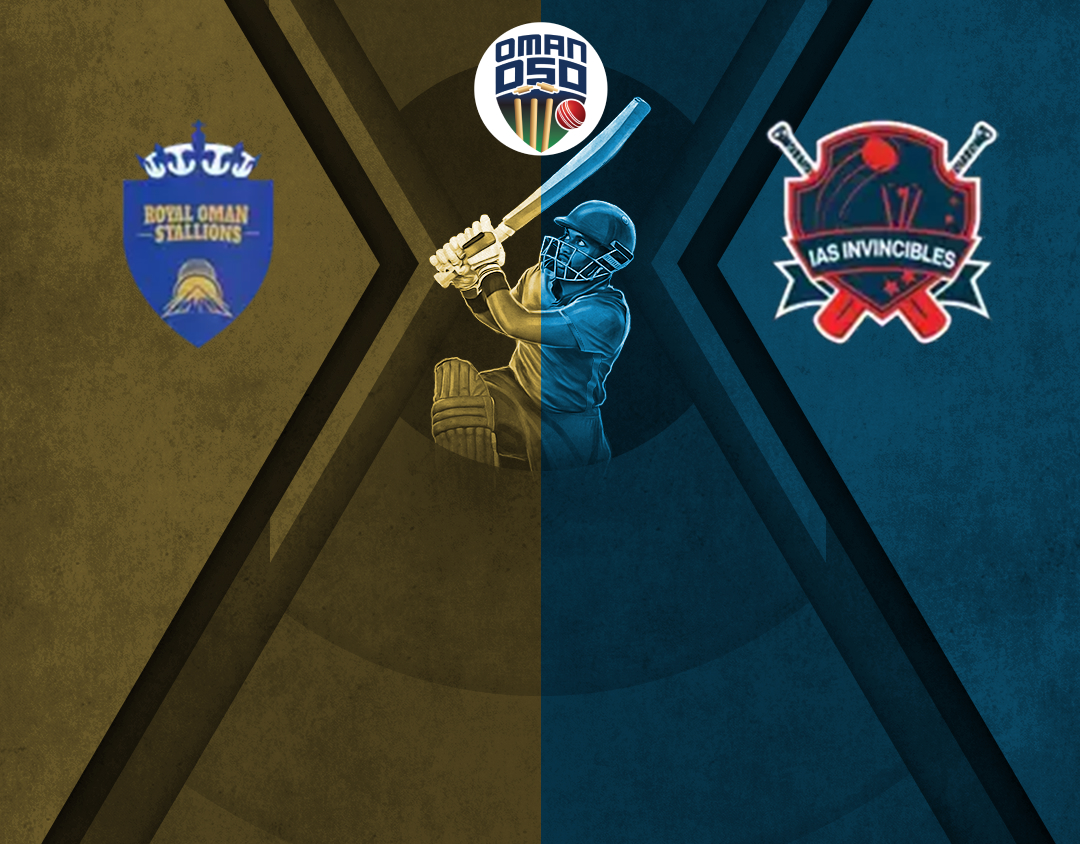 Royal Oman Stallions vs IAS Invincibles Match 2 Match Commentary Oman