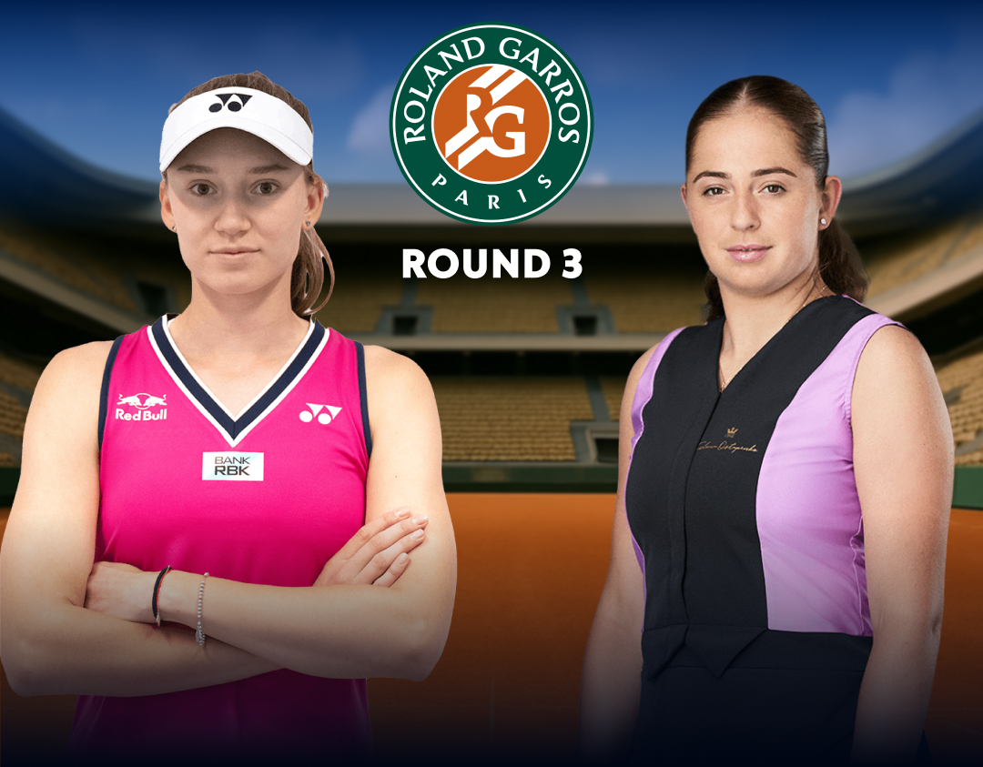 Round 3 of roland garros 2025 banner