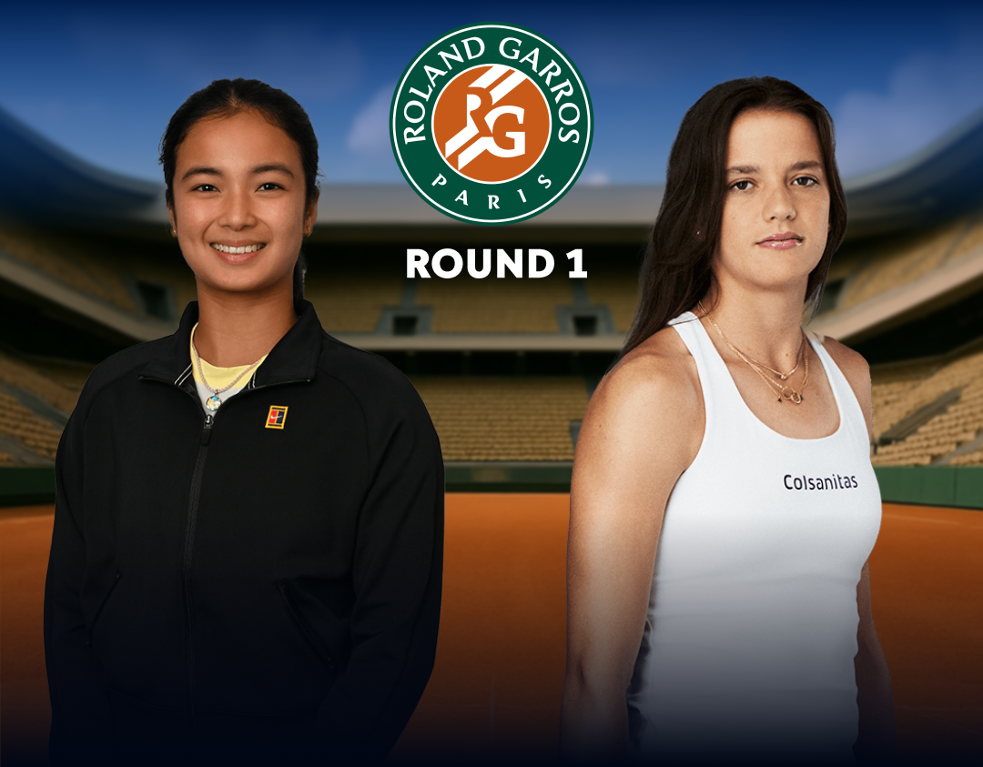 Round 1 of roland garros 2025 banner