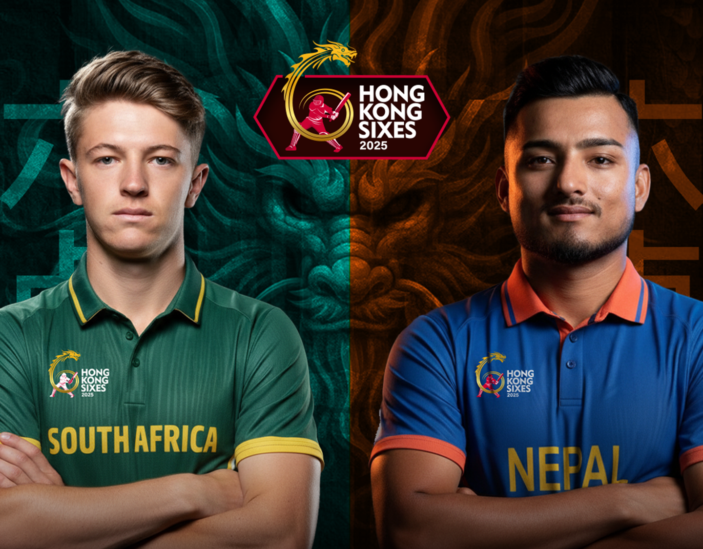 South Africa vs Nepal (Hong Kong Sixes, 2025)