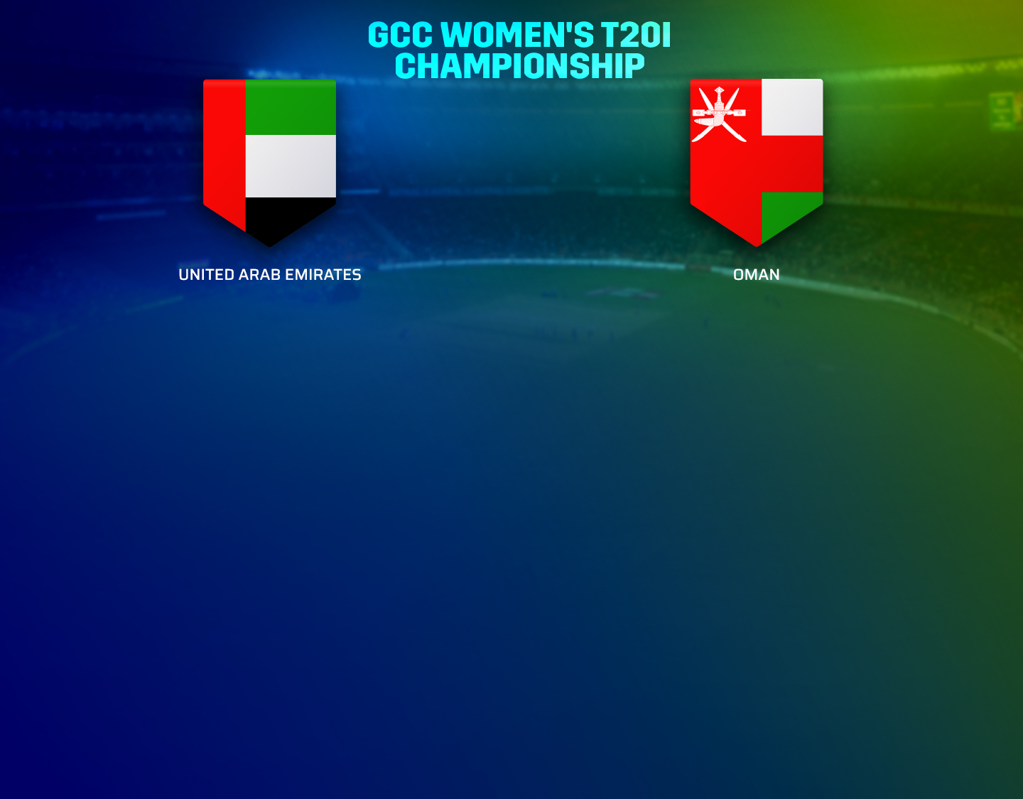 United Arab Emirates Women vs Oman Women (GCC Women's T20I Championship, 2025)