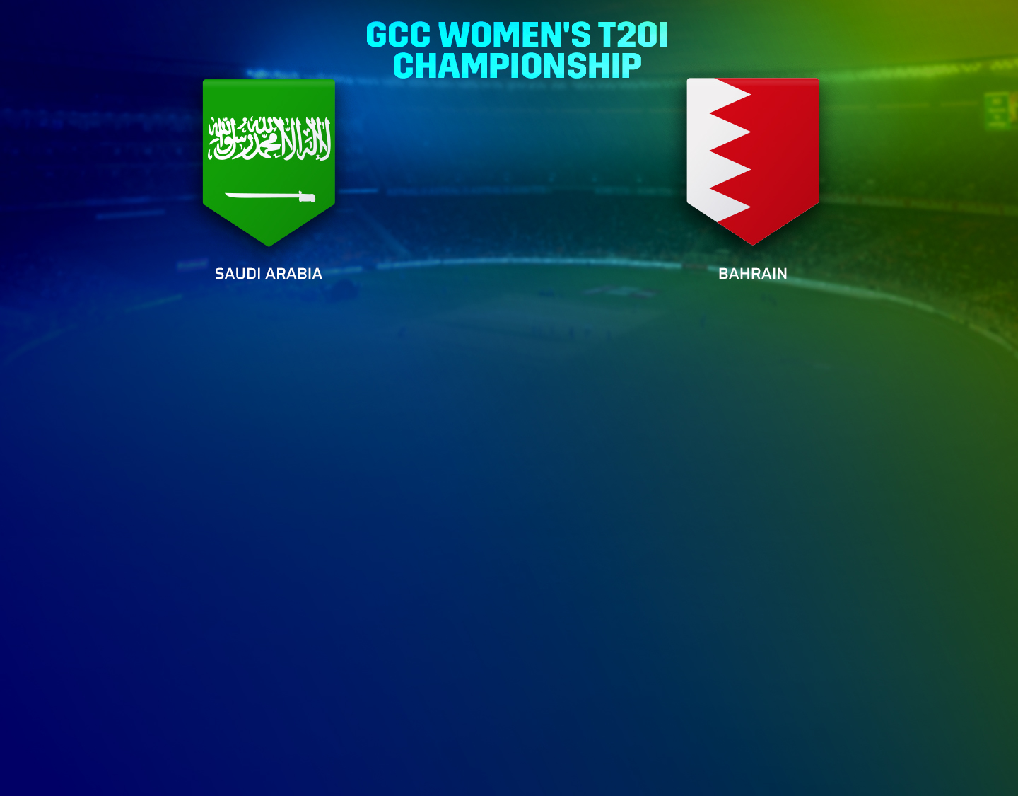 Saudi Arabia Women vs Bahrain Women (GCC Women's T20I Championship, 2025)