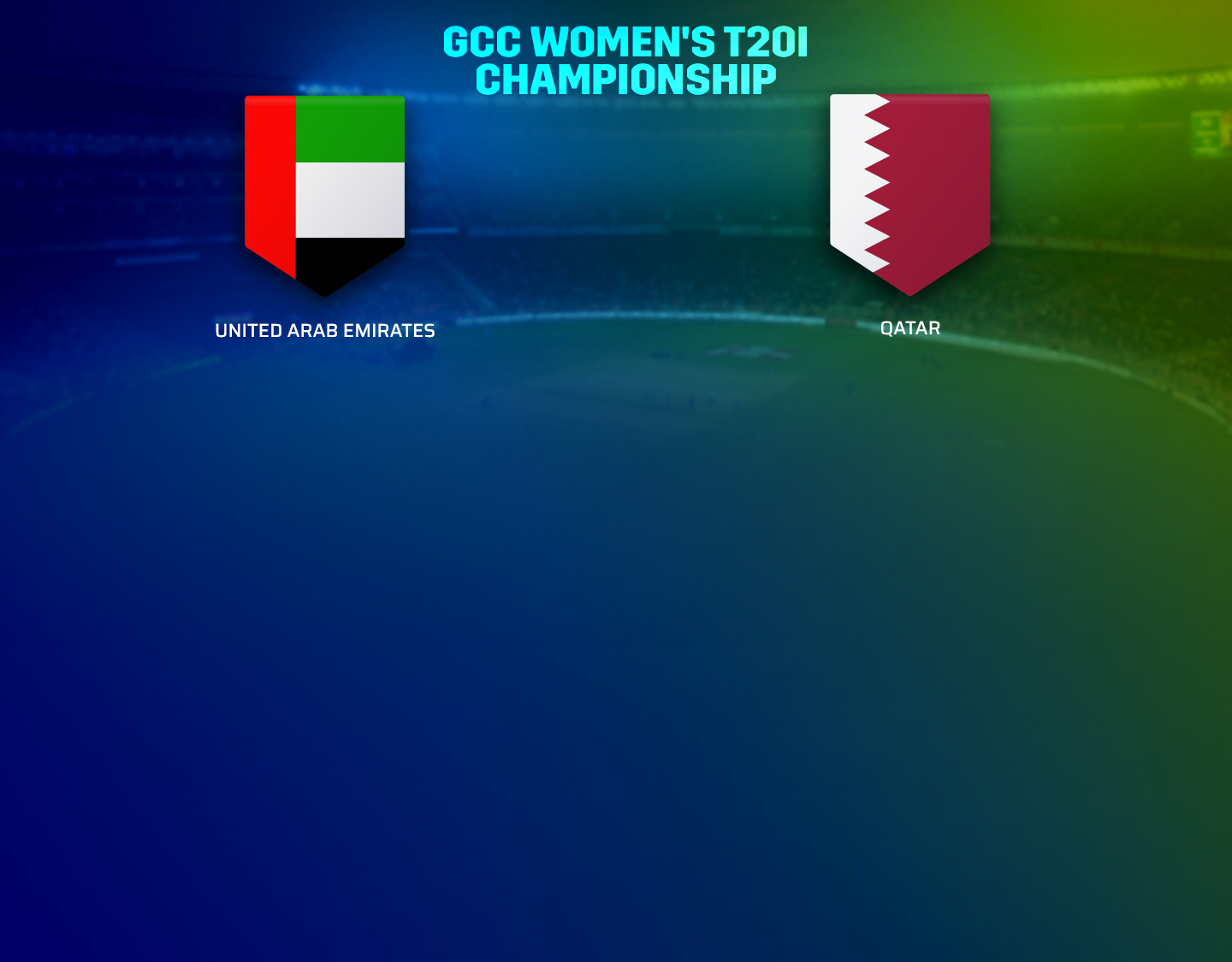 United Arab Emirates Women vs Qatar Women (GCC Women's T20I Championship, 2025)