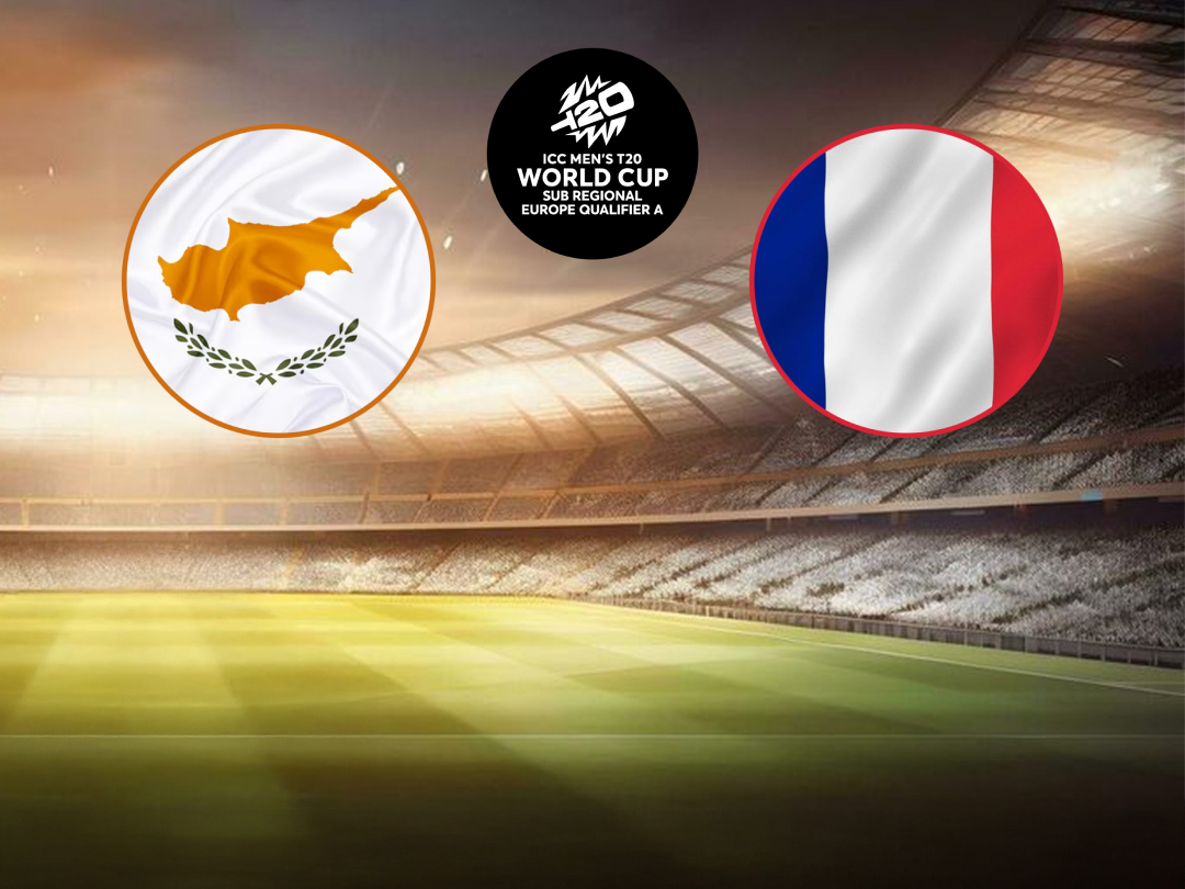 Cyprus vs France (ICC Men's T20 WC Europe Sub Regional Qualifier A) thumbnail