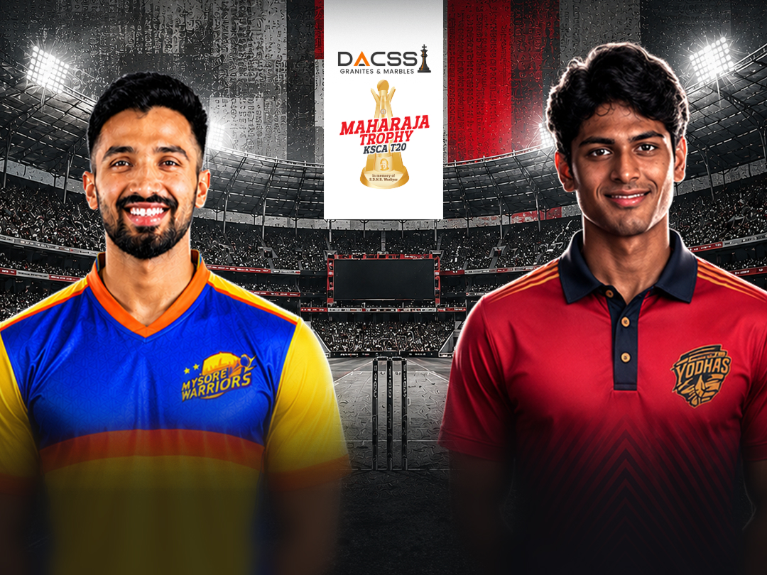 Shivamogga Yodhas vs Mysore Warriors (Maharaja T20 Trophy, 2026) thumbnail