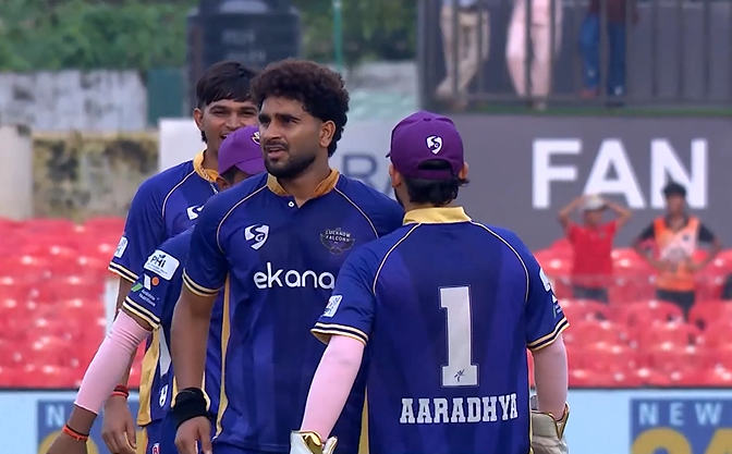 Lucknow Falcons beat Gaur Gorakhpur Lions by 24 runs