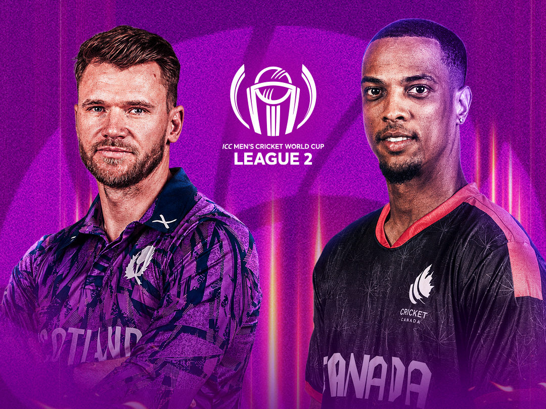 Scotland vs Canada (ICC CWC League 2 Scotland, 2026) thumbnail