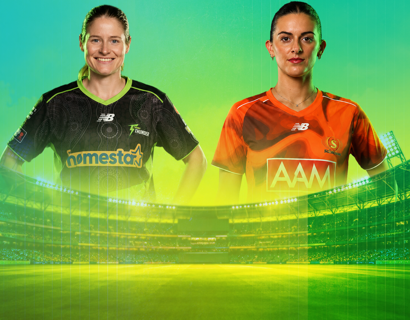 Sydney Thunder Women VS Perth Scorchers Women