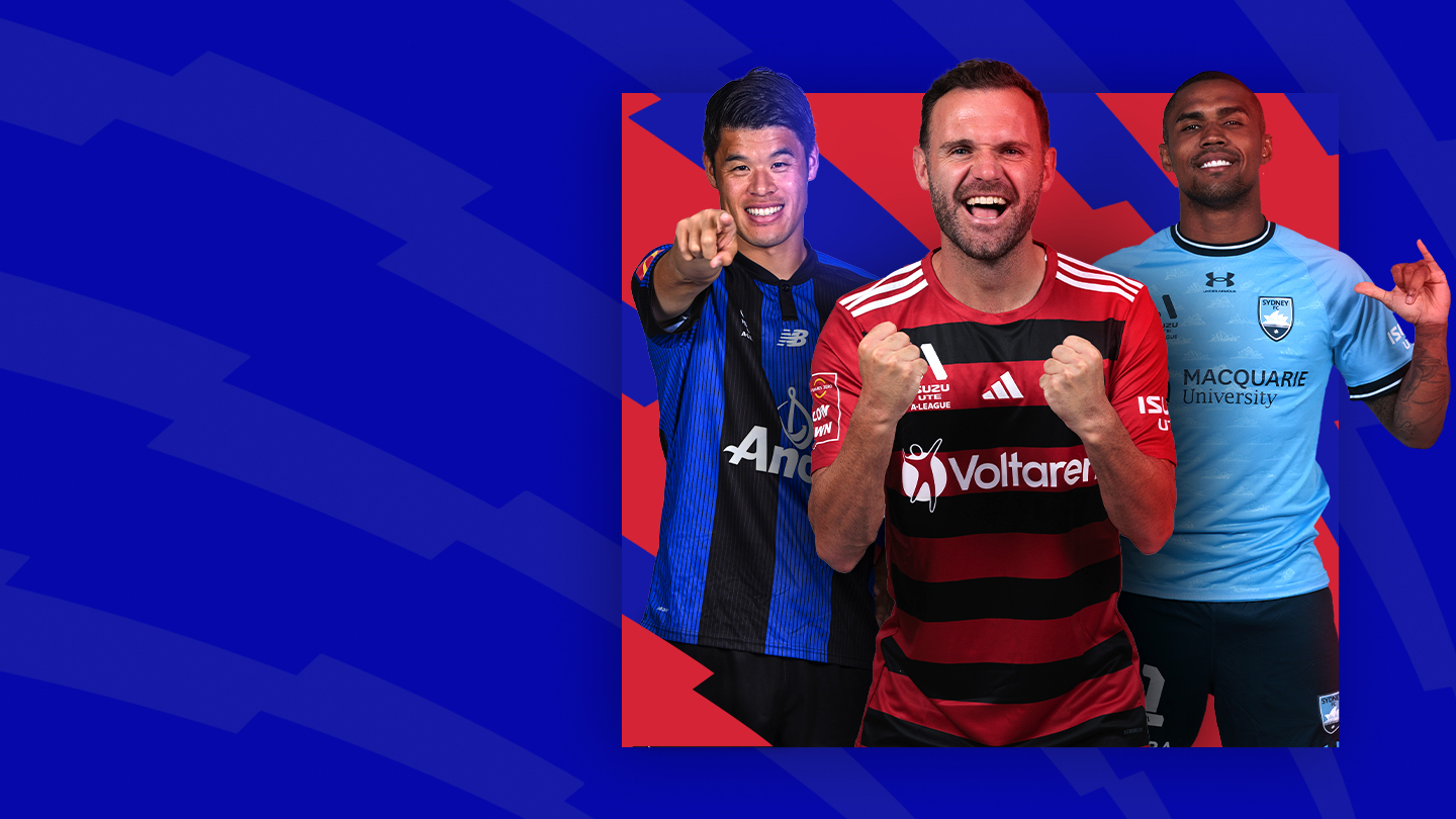A league men 2023-24 football banner