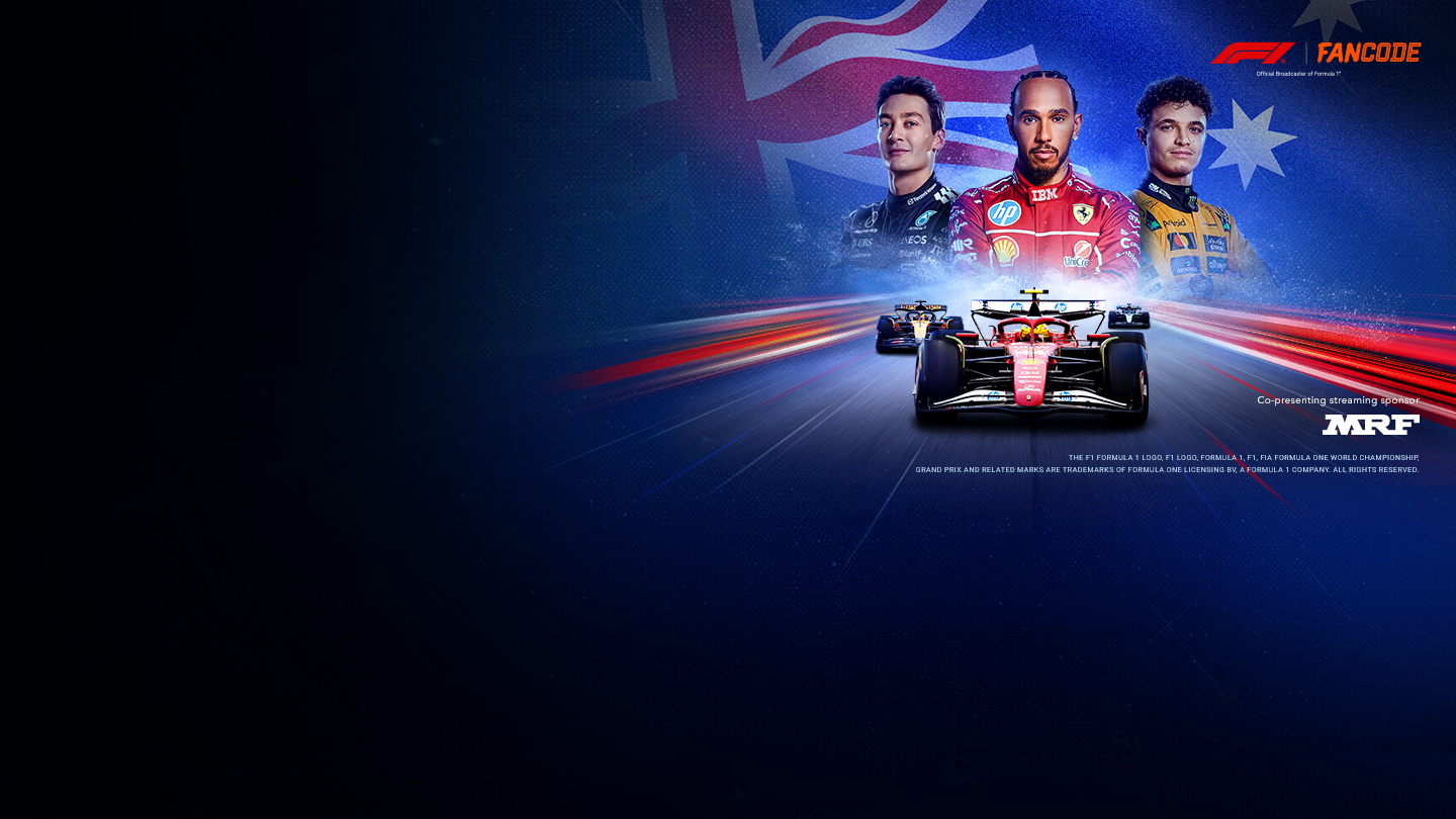 F1 louis vuitton australian grand prix 2025 formula 1 banner