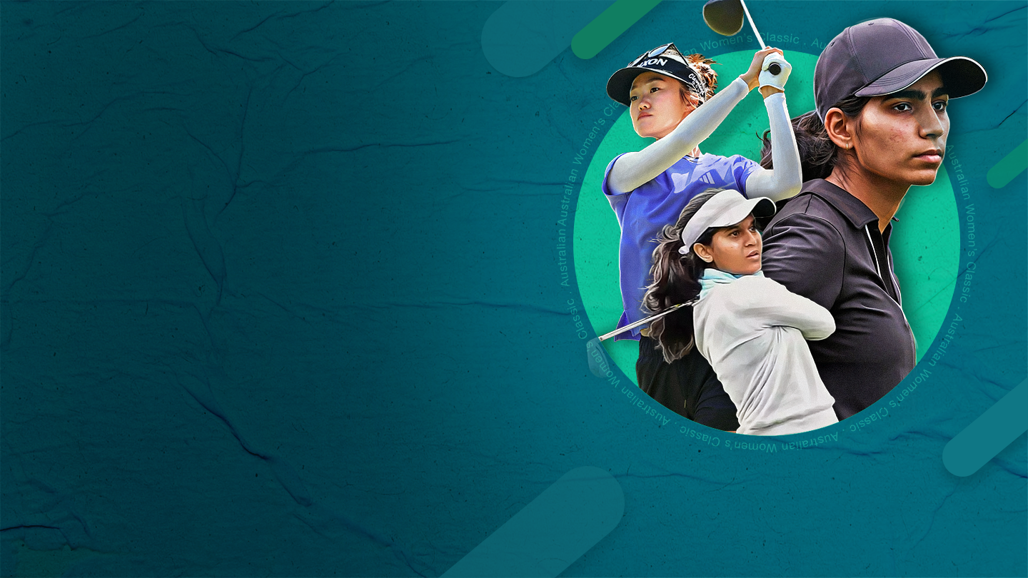 Australian women’s classic golf banner