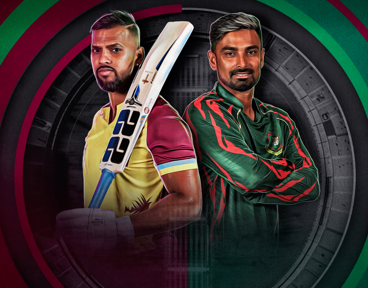 West Indies vs Bangladesh 2nd T20I Match Commentary Bangladesh tour of West Indies, 2024