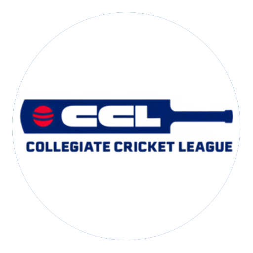 Collegiate cricket league logo