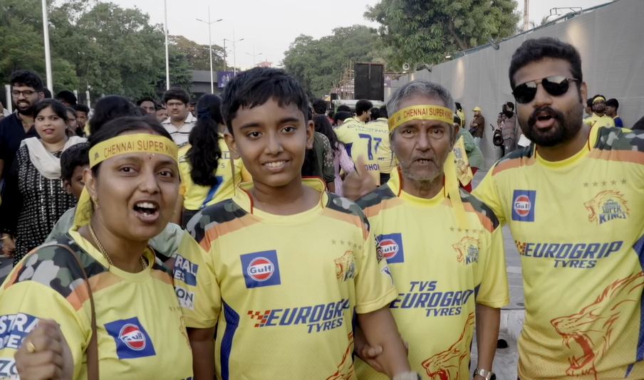 CSK fans celebrate win over SRH