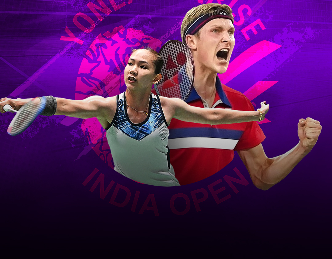 Yonex Sunrise India Open Live Information for Yonex Sunrise India Open, 2025 FanCode