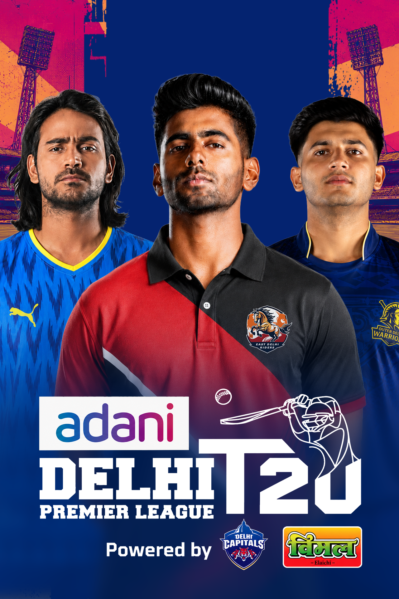 Delhi premier league, 2026 tour image