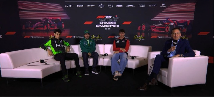Chinese GP 2025: Thursday drivers’ press conference - Group 1