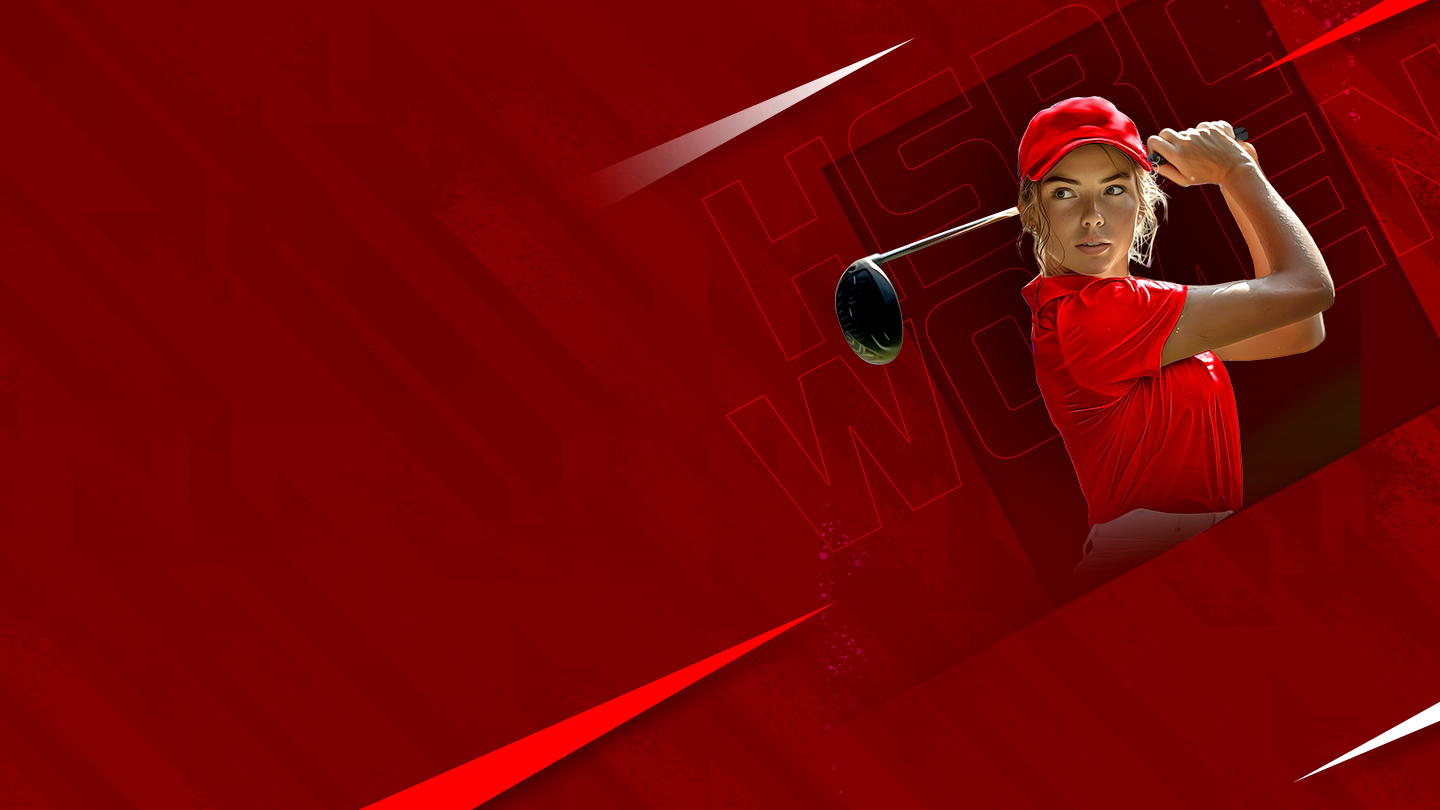Hsbc women's world championship golf banner