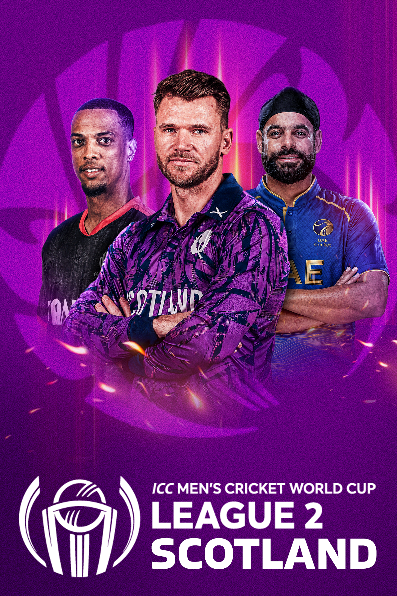 Icc cwc league 2 scotland, 2026 tour image
