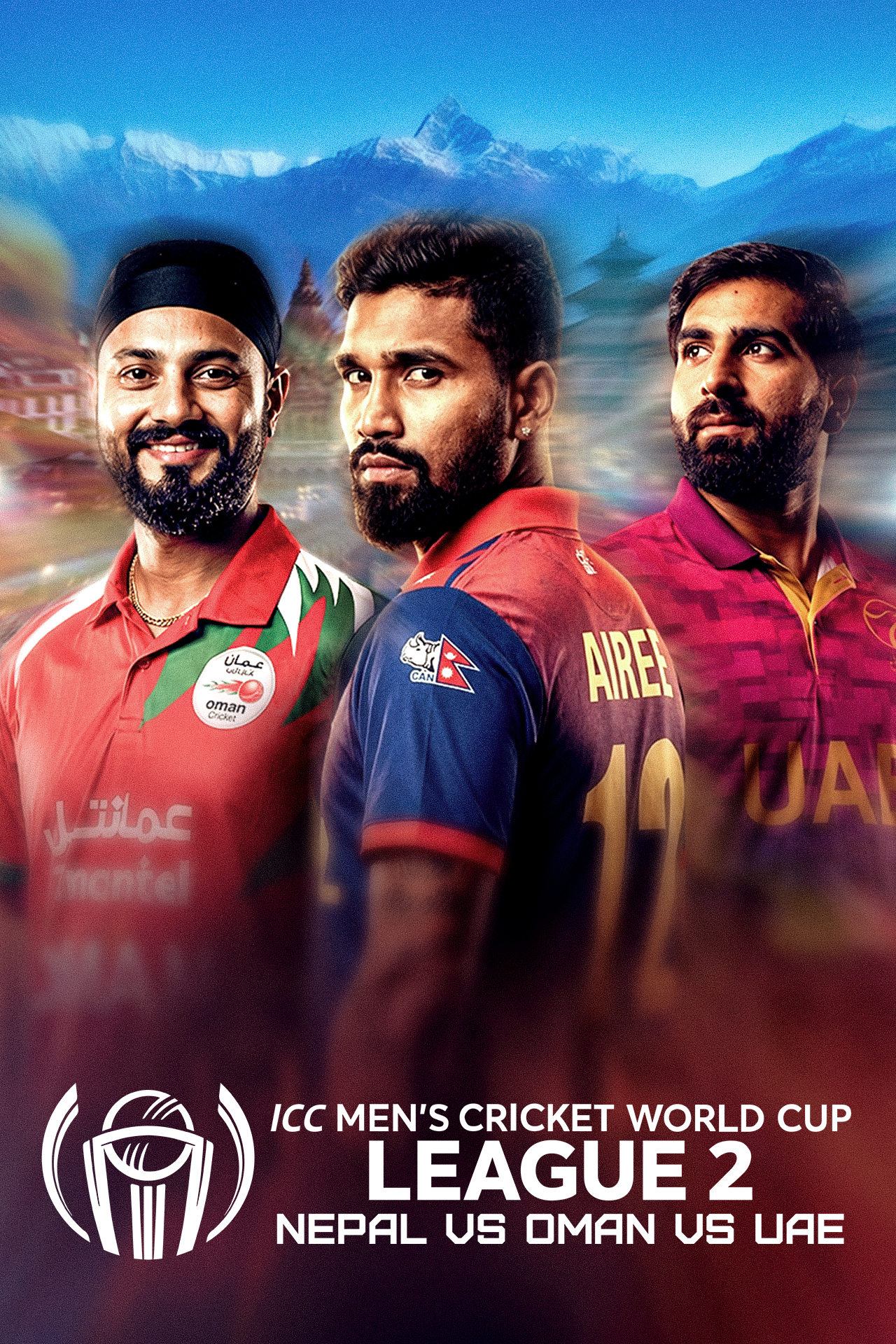 Icc cwc league 2, nepal 2026 tour image