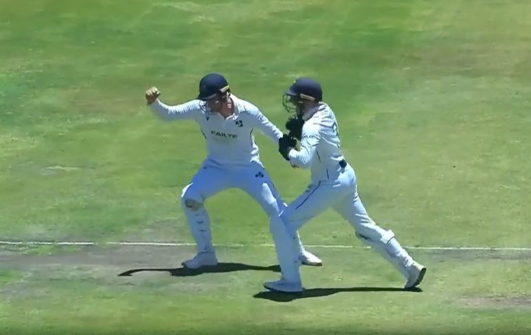  Ireland lead Zimbabwe by 76 runs | One-off Test, Day 2 
