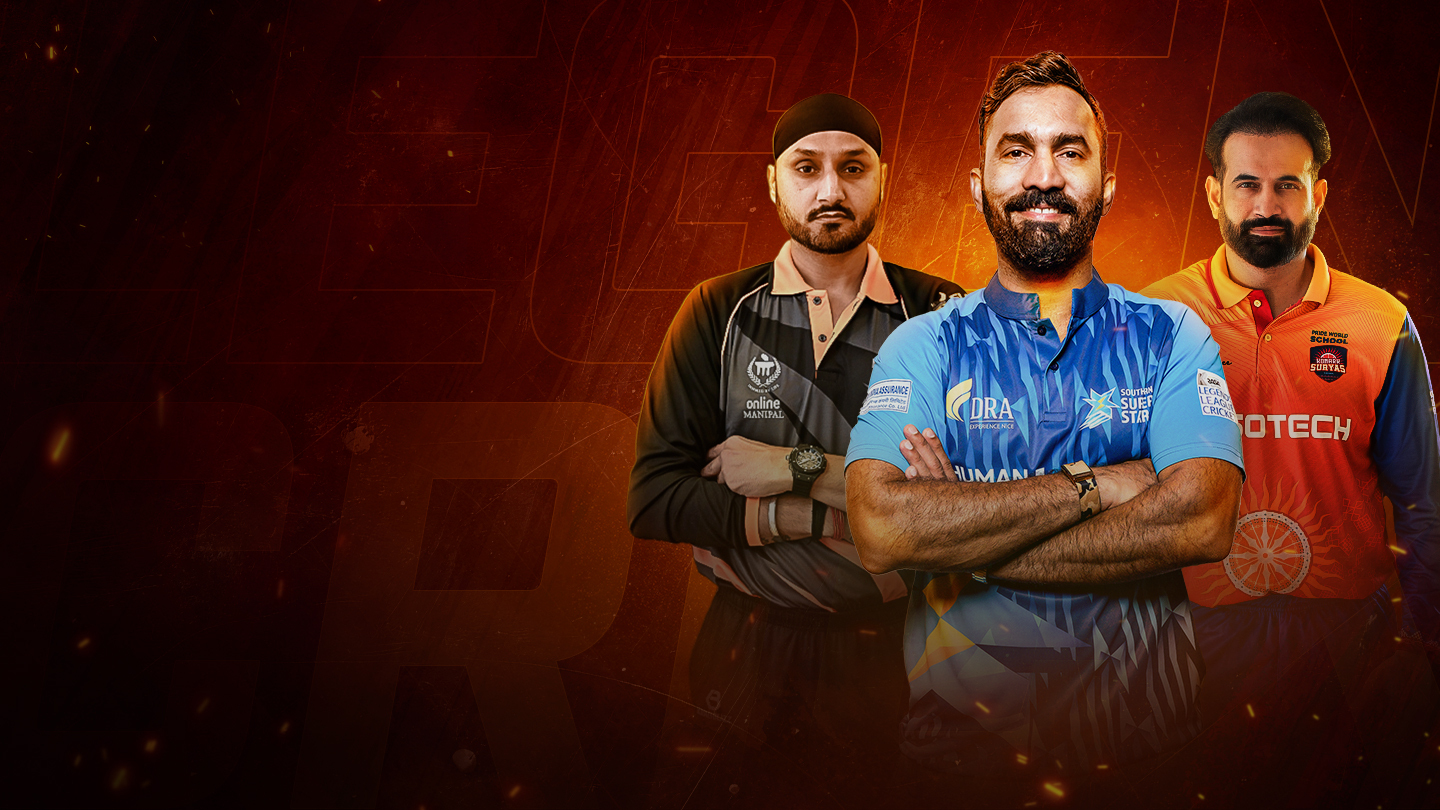 Legends League Cricket 2024 Live Streaming, Live Scores, News, Videos