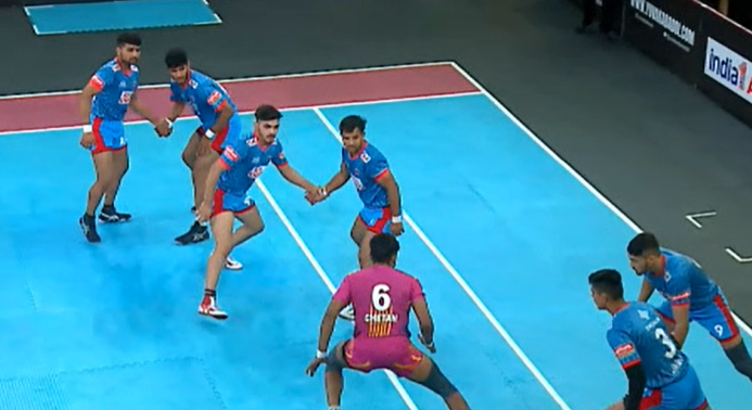 Yuva Yoddhas 39-35 Chandigarh Chargers | Match 57