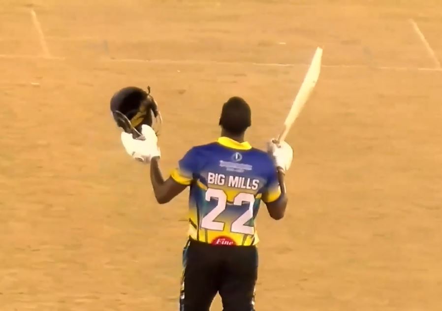 Jabari Mills's 102 off 57 | Match 14