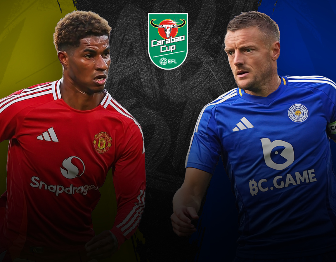 Manchester United vs Leicester City Match 25 Match Commentary Carabao Cup 202425