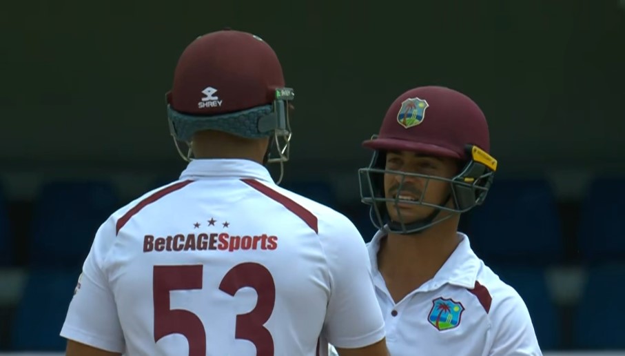 West Indies put up 239/5 on board | 2nd Test, Day 1 | Short highlights
