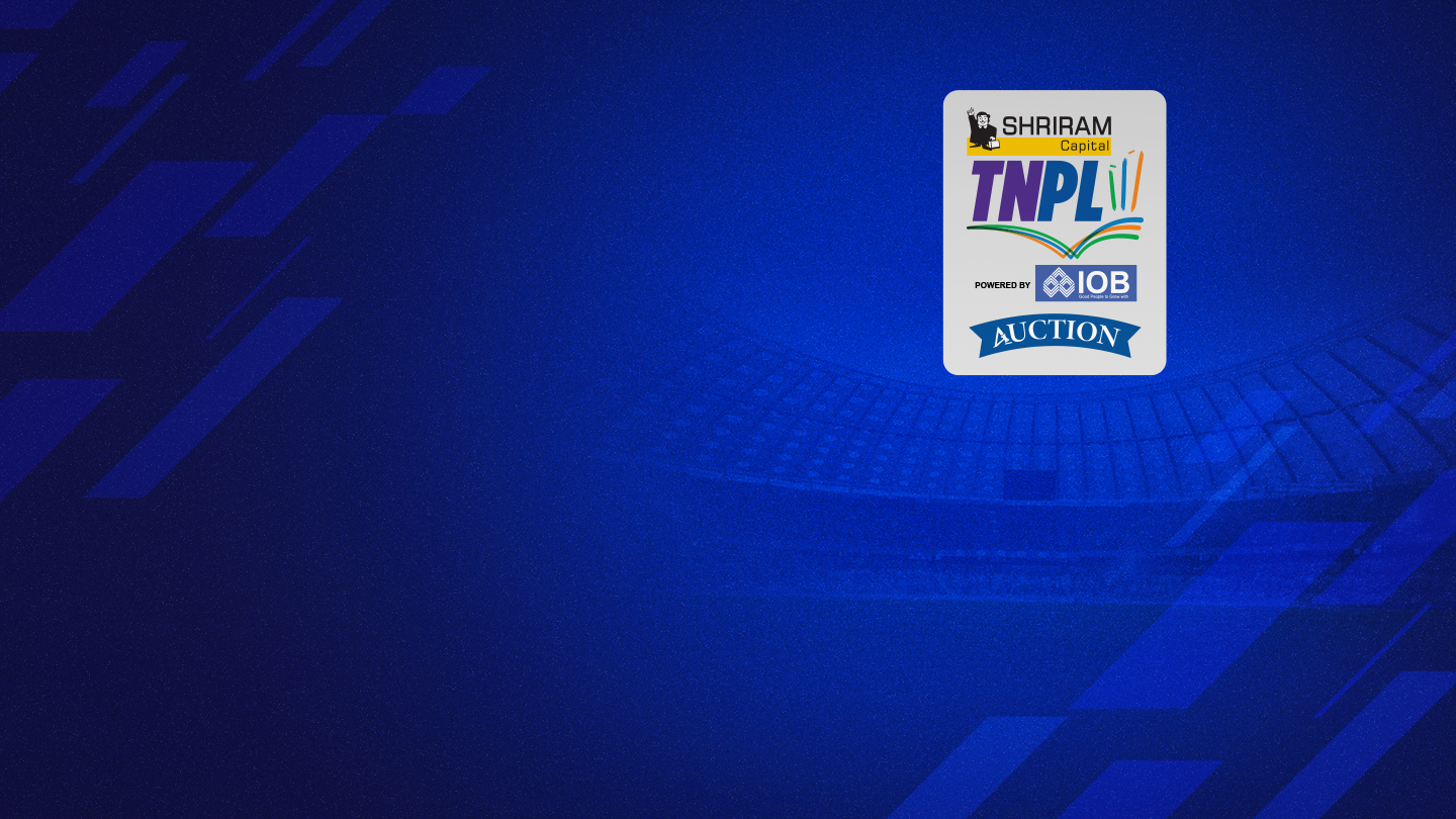 Tnpl auction 2025 live events banner