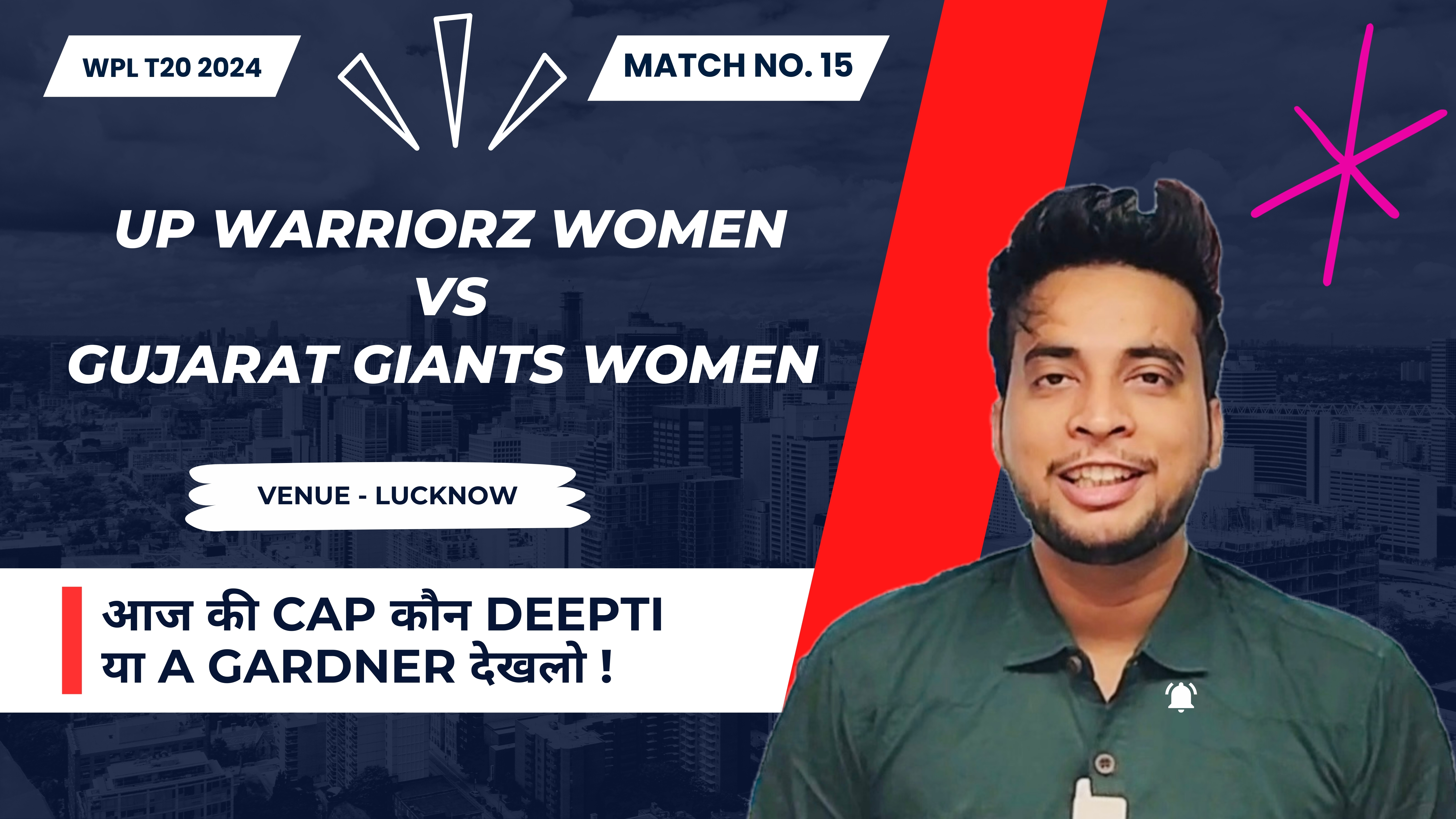 Match 15: UP Warriorz vs Gujarat Giants | Fantasy Preview