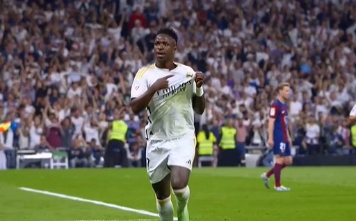 Vinicius Jr.'s El Clasico goals