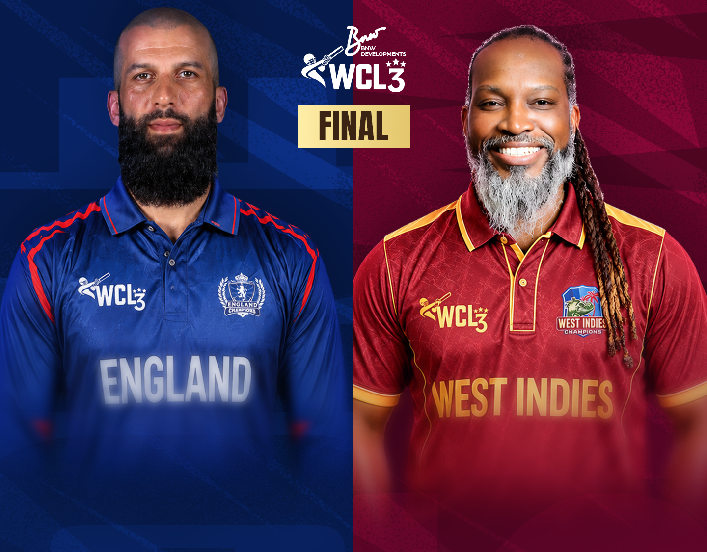 England Champions VS West Indies Champions