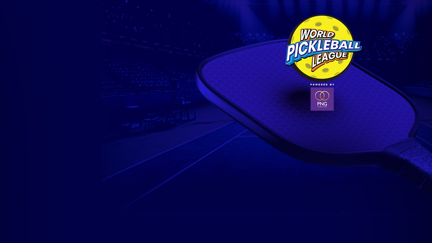 World pickleball league pickleball banner