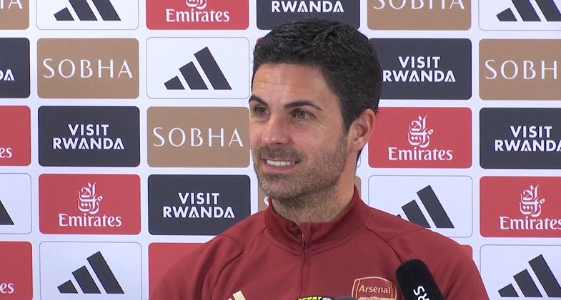 Arteta fervently wishes for Man City to lose points in the title race