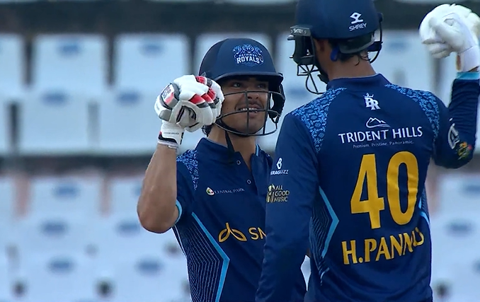 Bathinda Royals beat Amritsar Soormas by 8 wickets on DLS method | Match 10