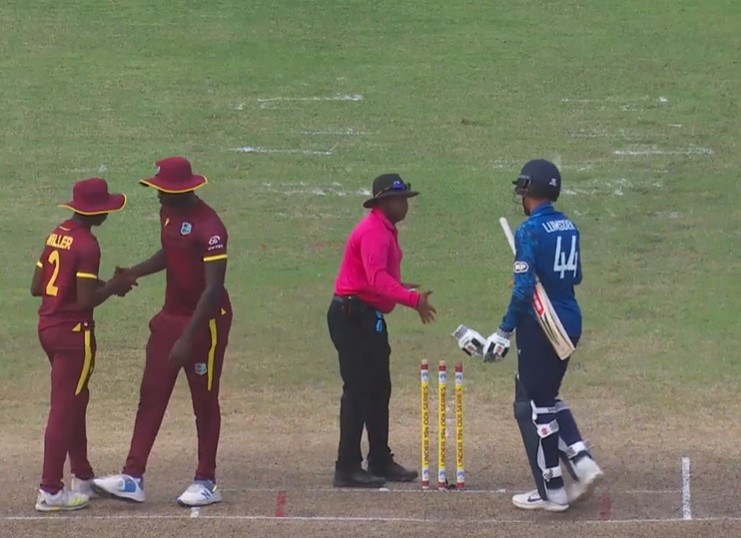 England Under-19 beat West Indies Under-19 by 2 wickets | 5th Youth ODI