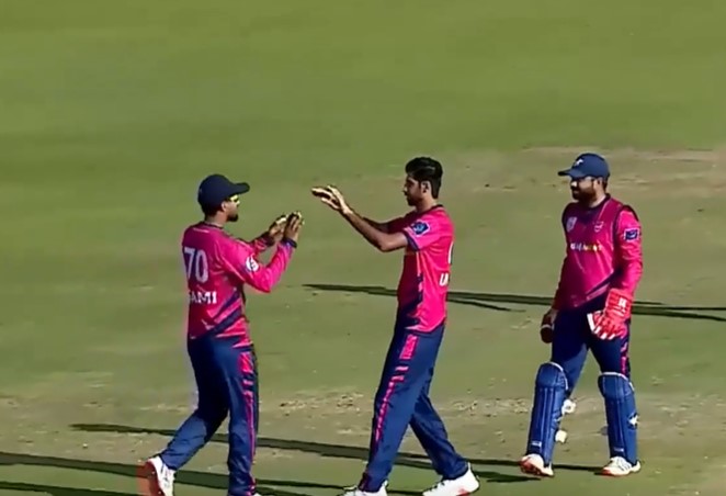 Yalla Shabab Giants beat Oman Development Team by 6 wickets | Match 9 