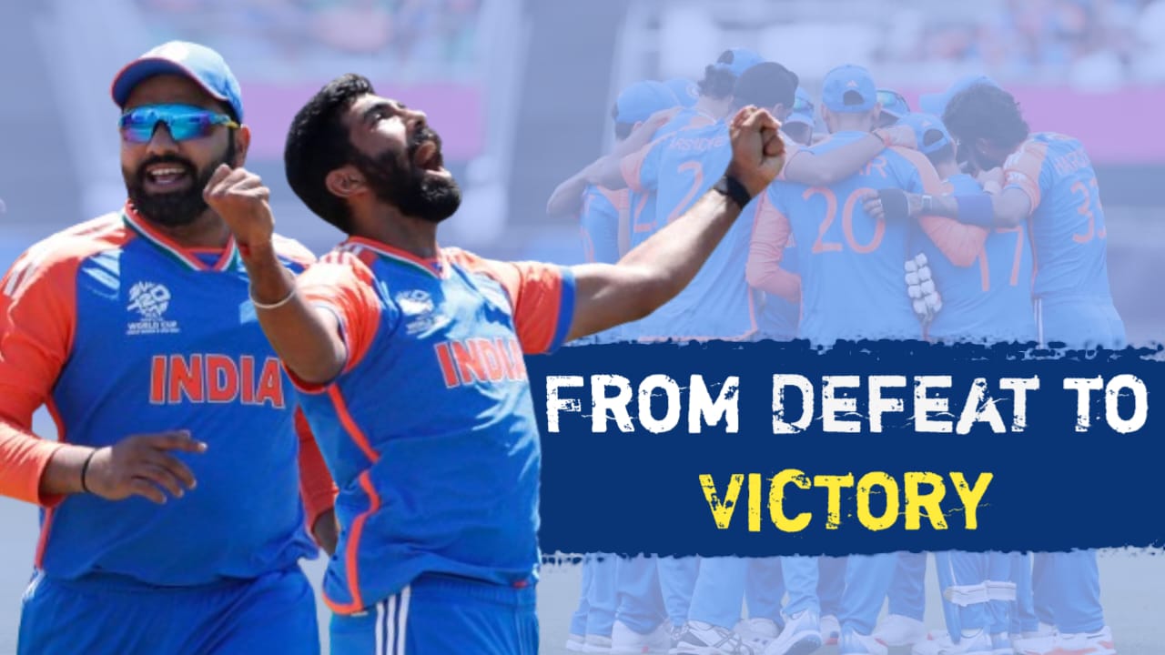 8% to Victory: India's historic comeback
