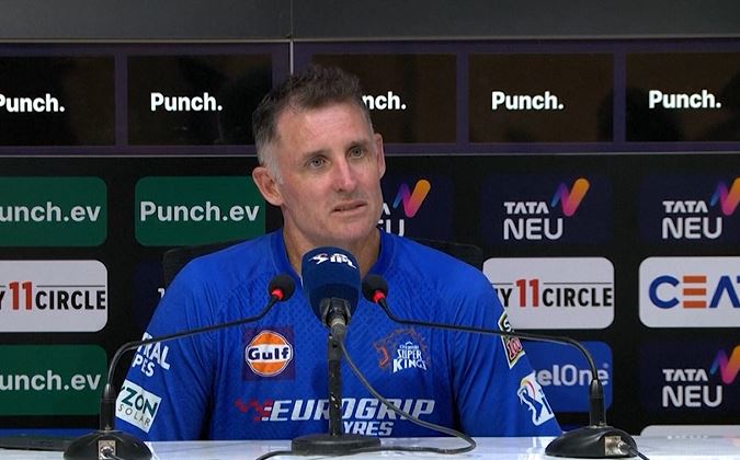 Hussey heaps praise on Gaikwad as CSK beat SRH by 78 runs