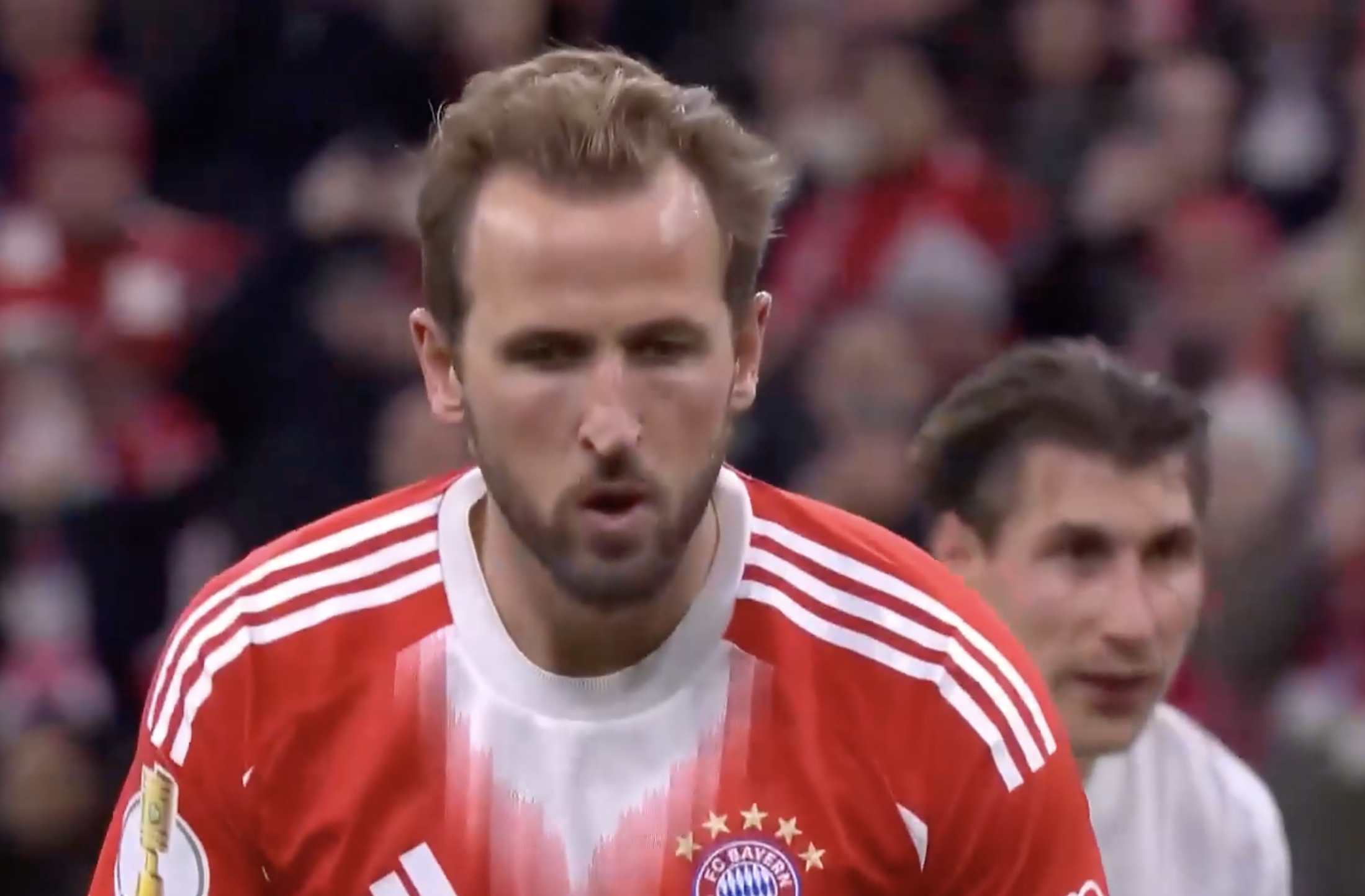 INEVITABLE! Harry Kane converts from the penalty spot for Bayern