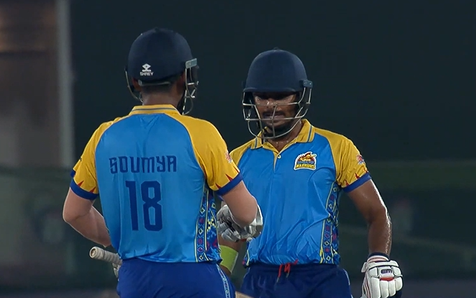 Sambalpur Warriors beat Puri Titans by 8 wickets | Match 18