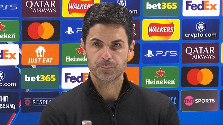 A massive step: Arteta after Arsenal close in on UCL KO qualification